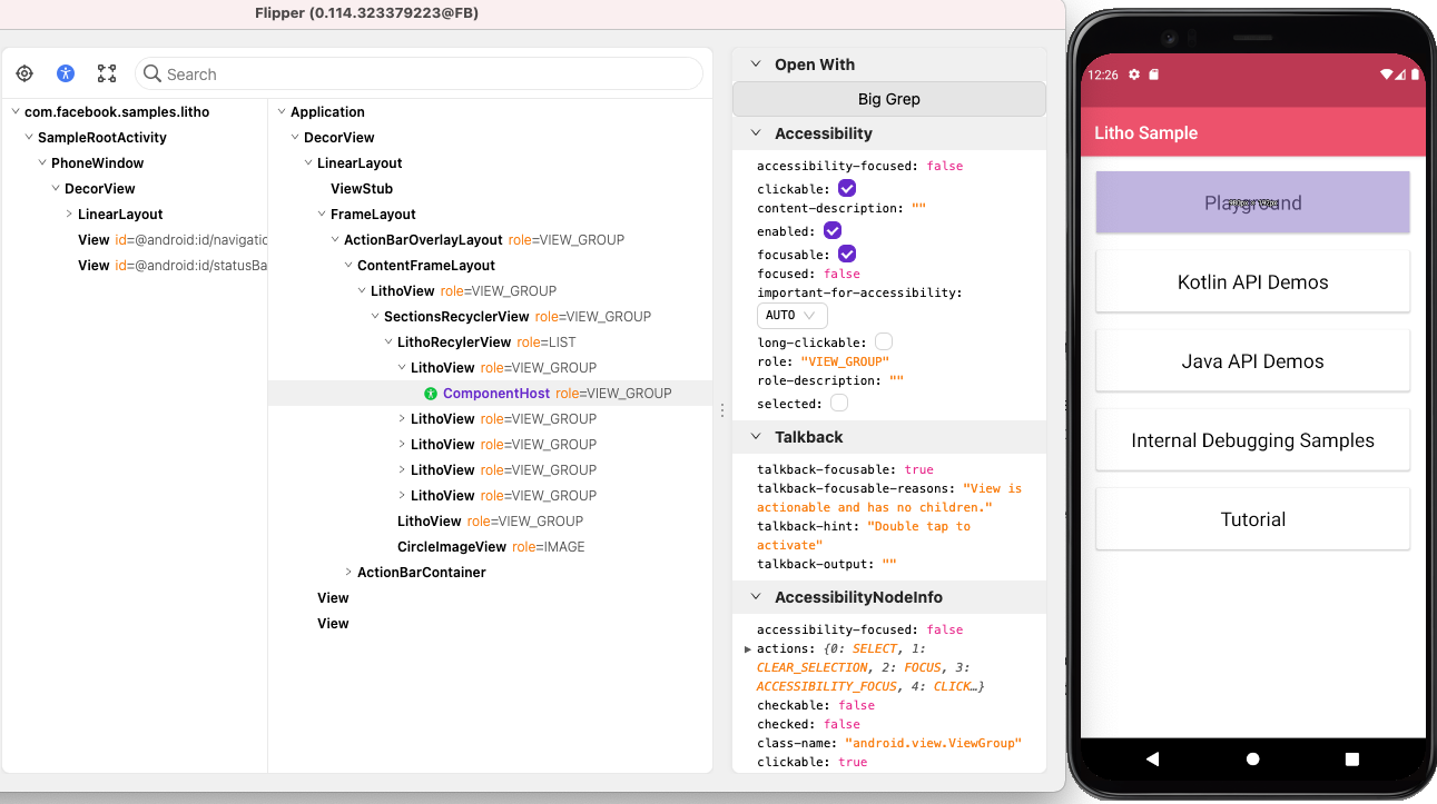 Accessibility in Flipper